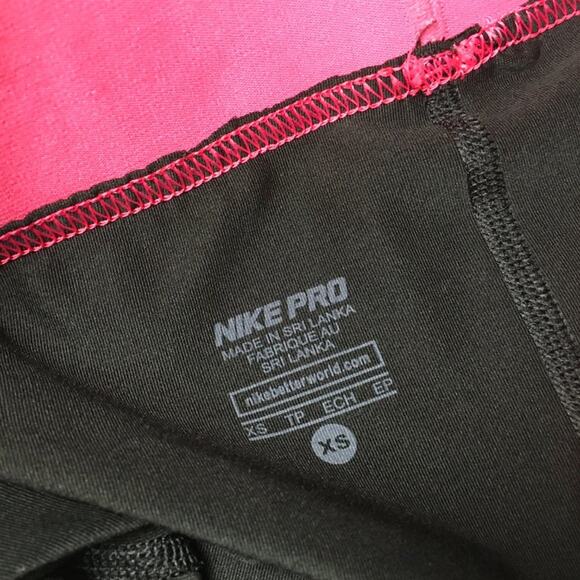 Nike Pro Leggings HyperCool Flash Capri Activewear Pants Running XS Women's - Picture 3 of 11